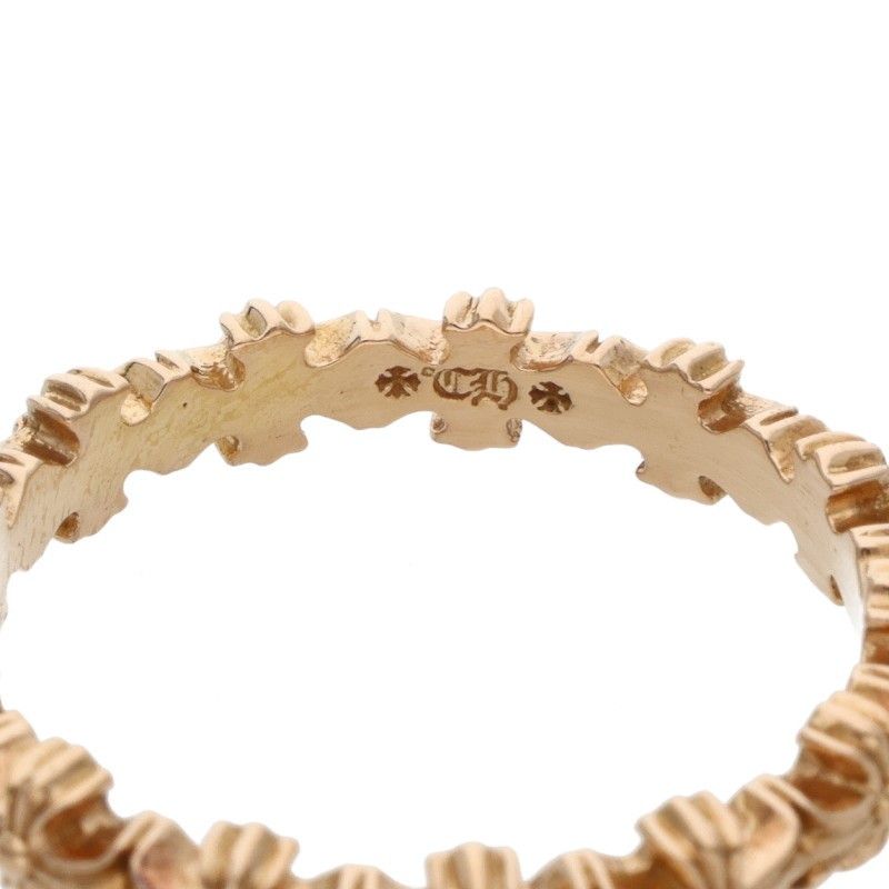 クロムハーツ 22K TINY E CH PLS BAND/タイニーECHプラスバンド