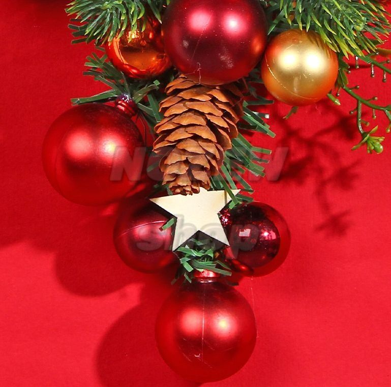 クリスマスリース クリスマス スワッグ 飾り 大きい オーナメント