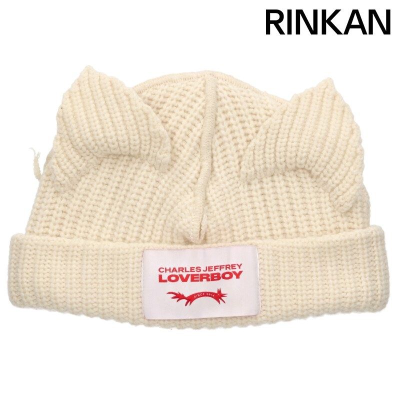 チャールズジェフリーラバーボーイ CHUNKY EARS BEANIE チャンキー