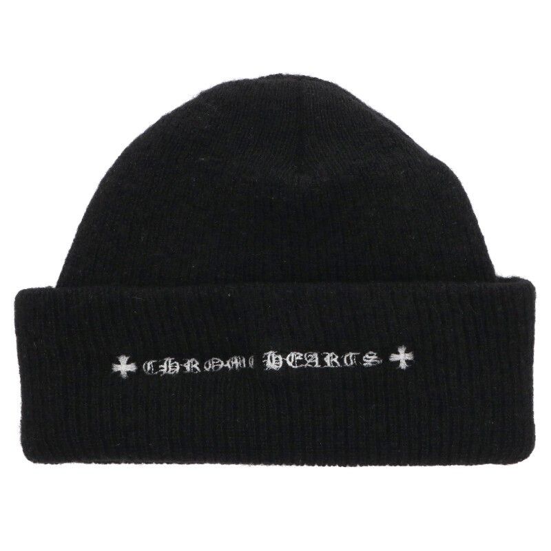 クロムハーツ WOOL WATCH CAP/ウールワッチキャップ CHプラス刺繍