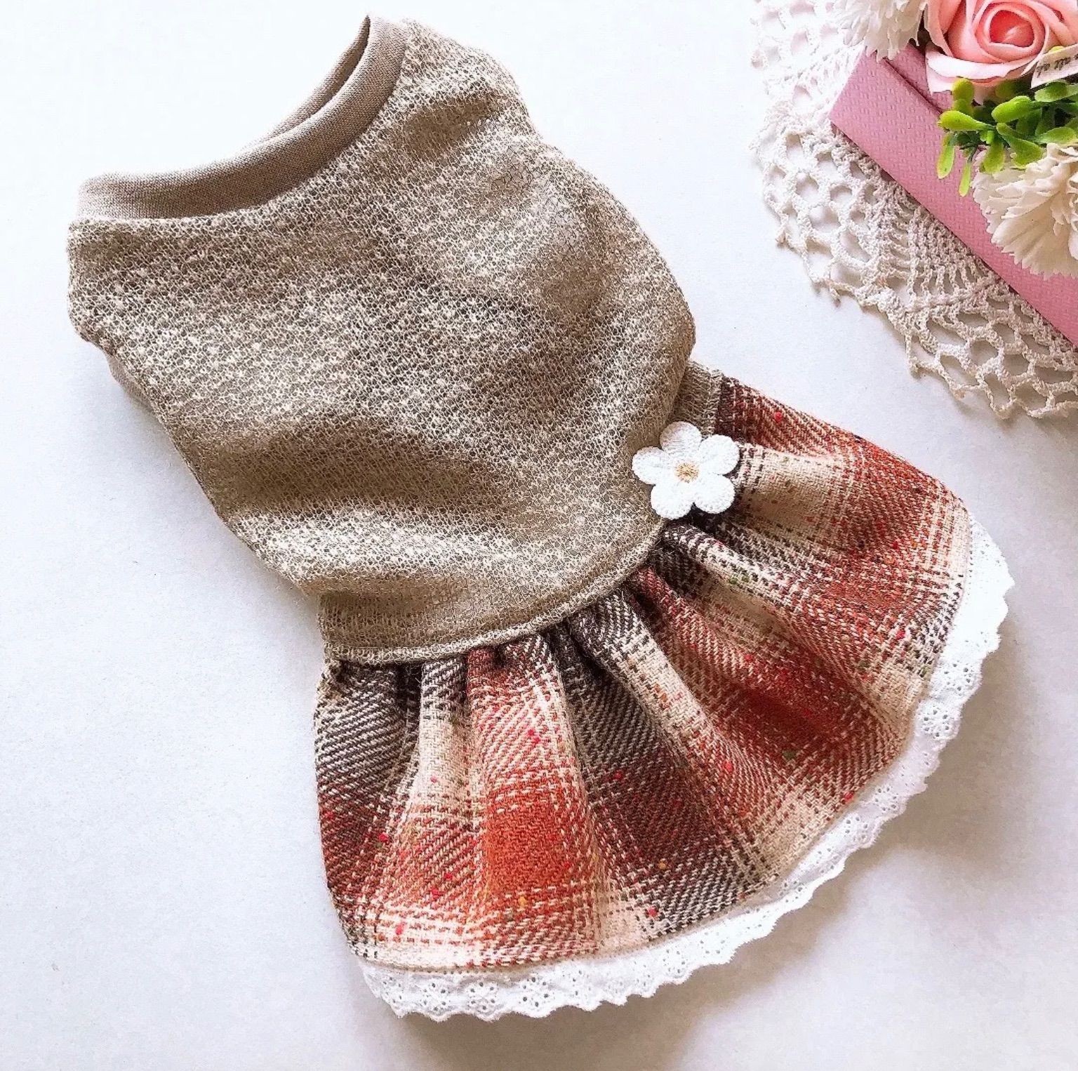 犬服ハンドメイド　あんり様オーダー品 あんり様♡ハンドメイド犬服♡☆M 2着 【公式通販】