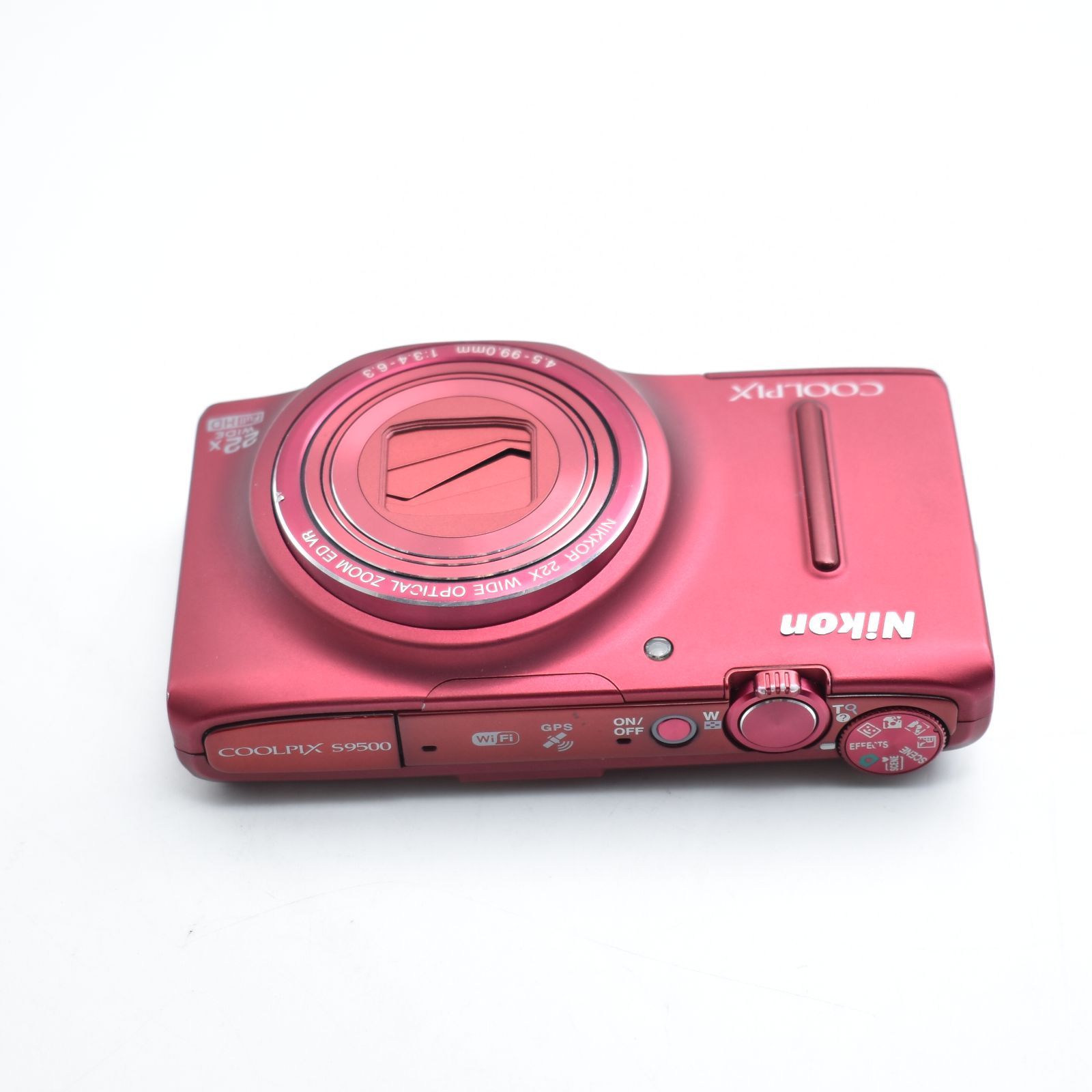 Nikon COOLPIX S9500 ヴェルヴェットレッド　Ｗi-Fi 美品 Nikon COOLPIX S9500 ヴェルヴェットレッド Wi-Fi 美品 Amazon