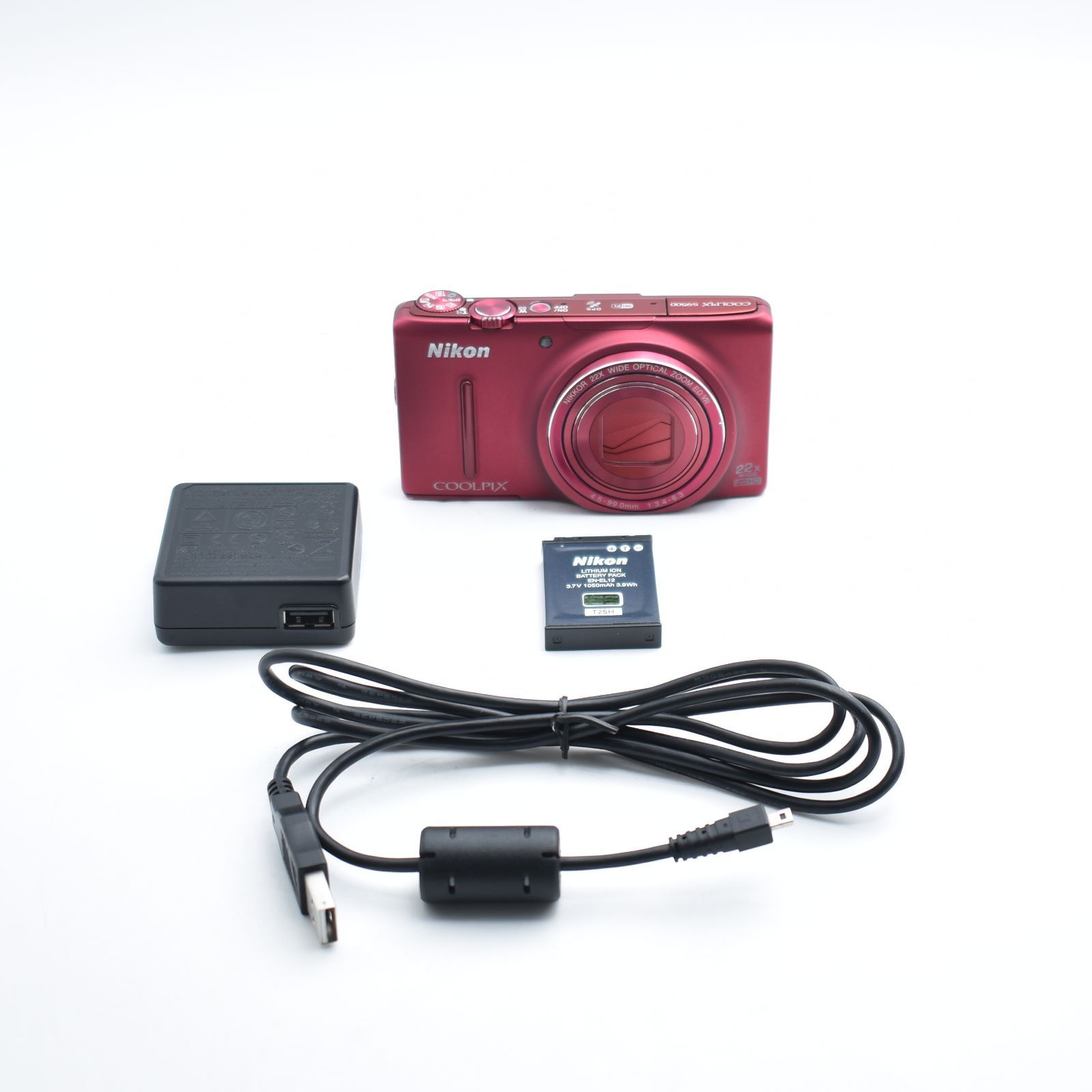 B#10372 Nikon デジタルカメラ COOLPIX S9500 光学22倍ズーム Wi-Fi