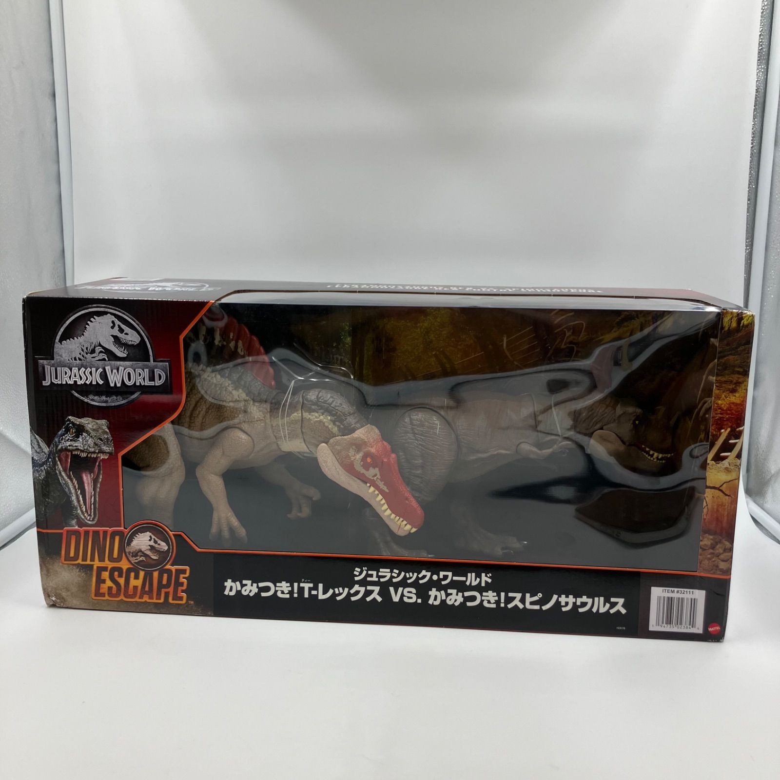 WJ1124 Mattel ジュラシック・ワールド HDH78 かみつき！T-レックス VS