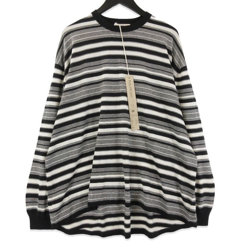 未使用 POLYPLOID ポリプロイド OVERSIZE LONGSLEEVE B B-7-001-060