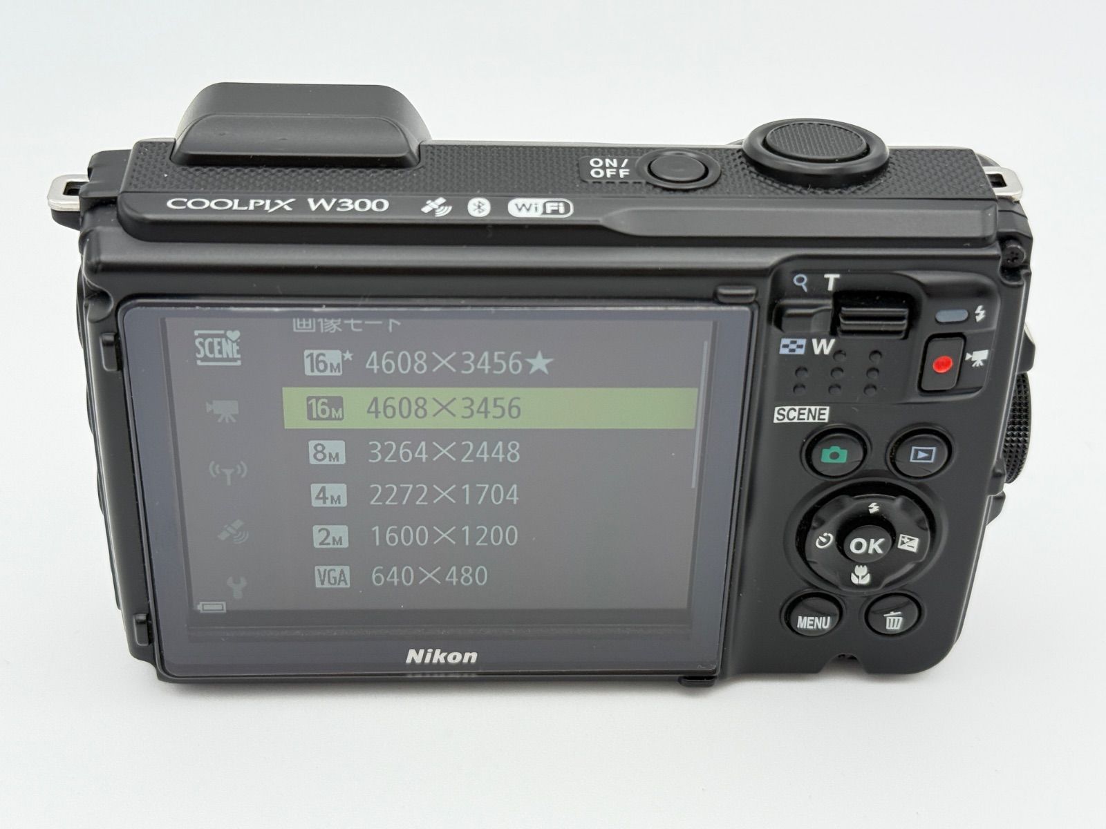 極上美品】Nikon COOLPIX W300 ブラック オマケ付 BK ニコン