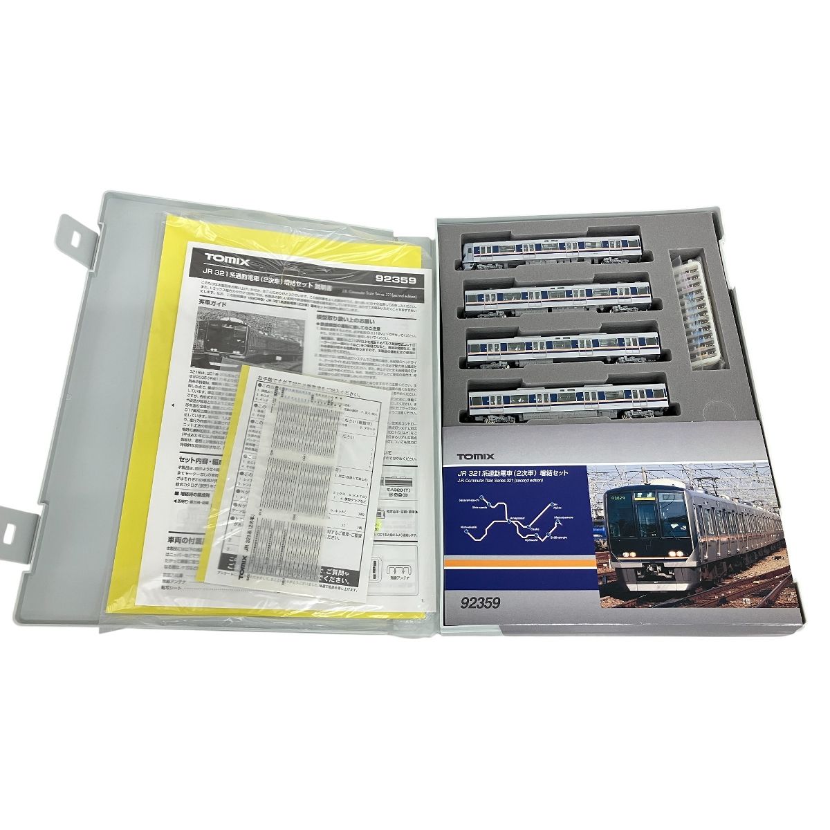 TOMIX 92359 JR 321系 通勤電車 2次車 増結セット 4両 Nゲージ 鉄道