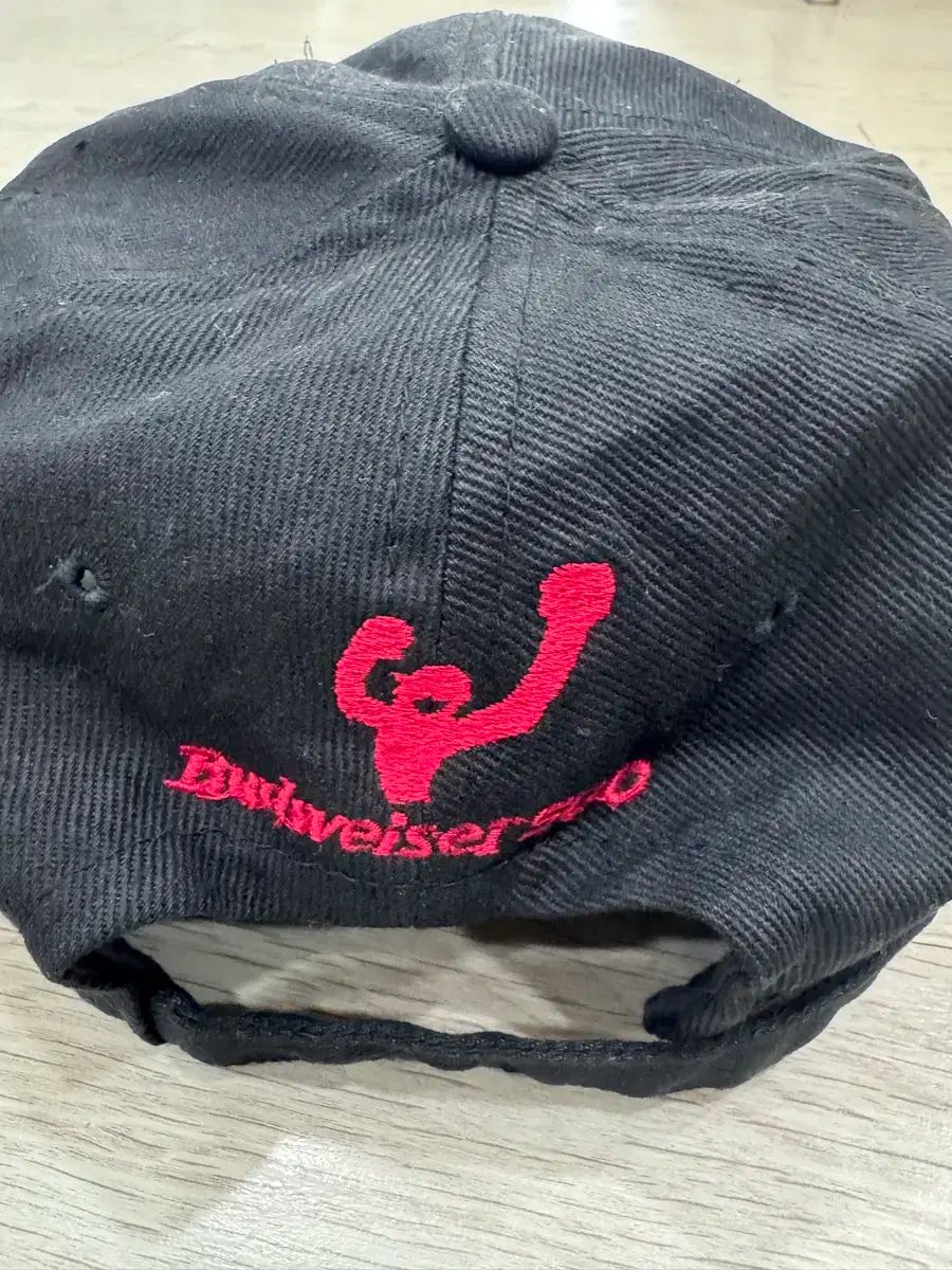 バドワイザー レーシング ヴィンテージ ベースボールキャップ ブラック