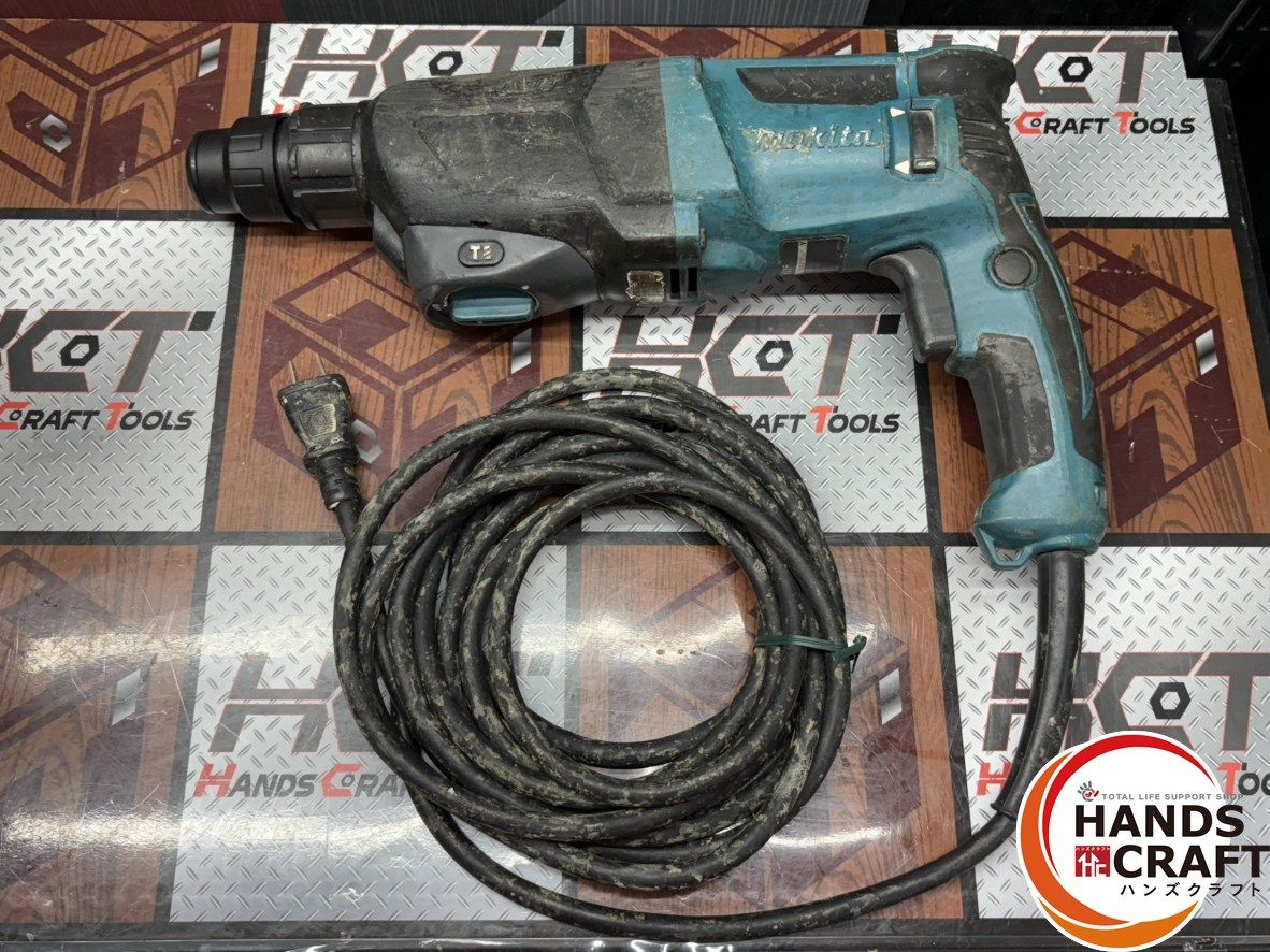 〇マキタ Makita HR2611F 26mmハンマドリル 汚れ有 本体のみ【ハンズ 〇マキタ Makita HR2611F 26mmハンマドリル 汚れ有 本体のみ【ハンズ