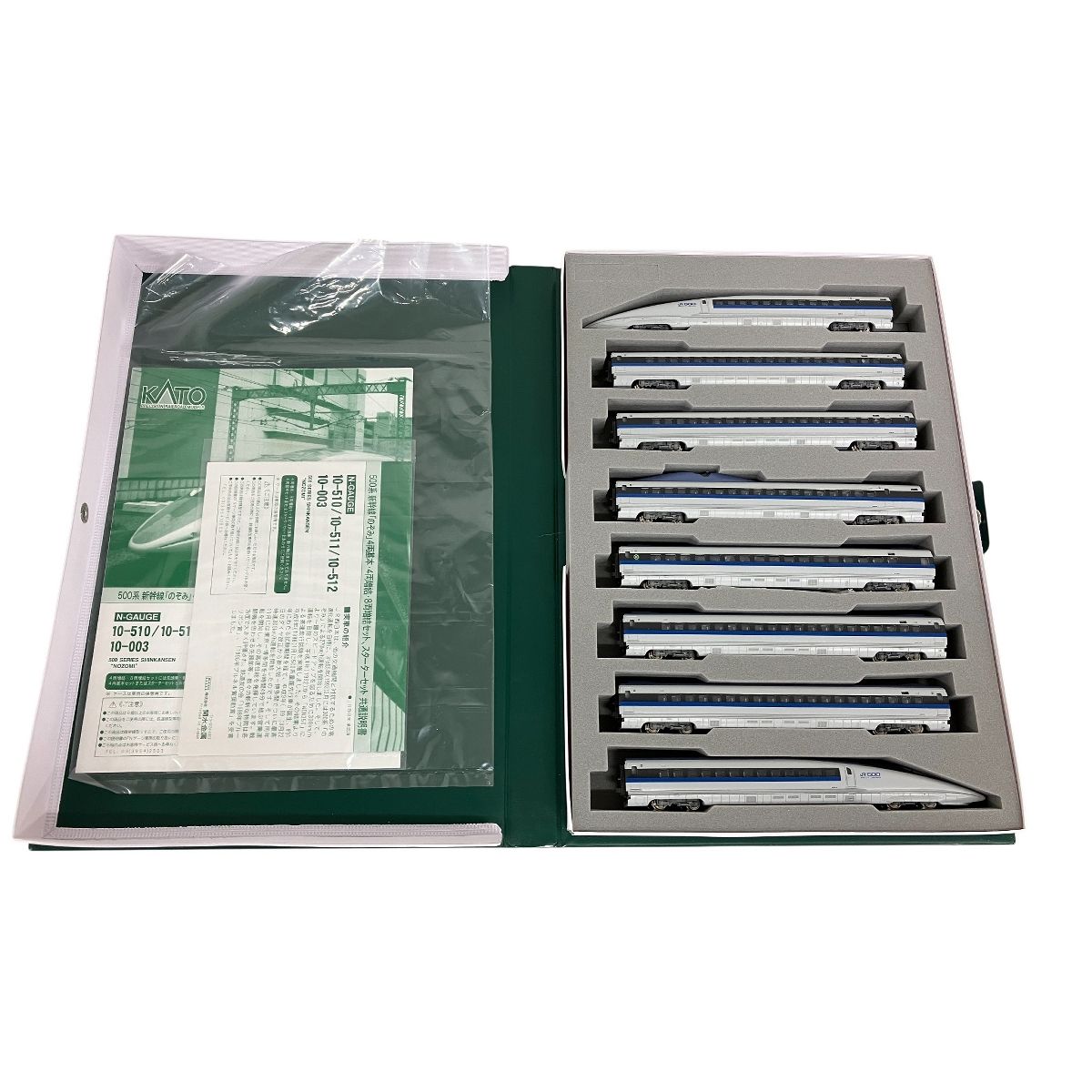KATO 10-511 500系 新幹線 のぞみ 4両増結セット Nゲージ 鉄道模型