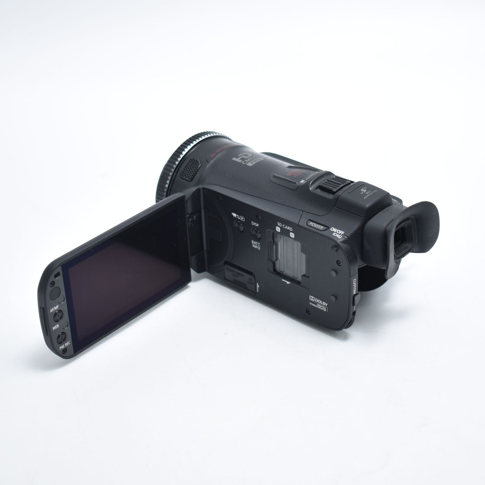 B#10282 Canon デジタルビデオカメラ iVIS HF G20 光学10倍ズーム 内蔵