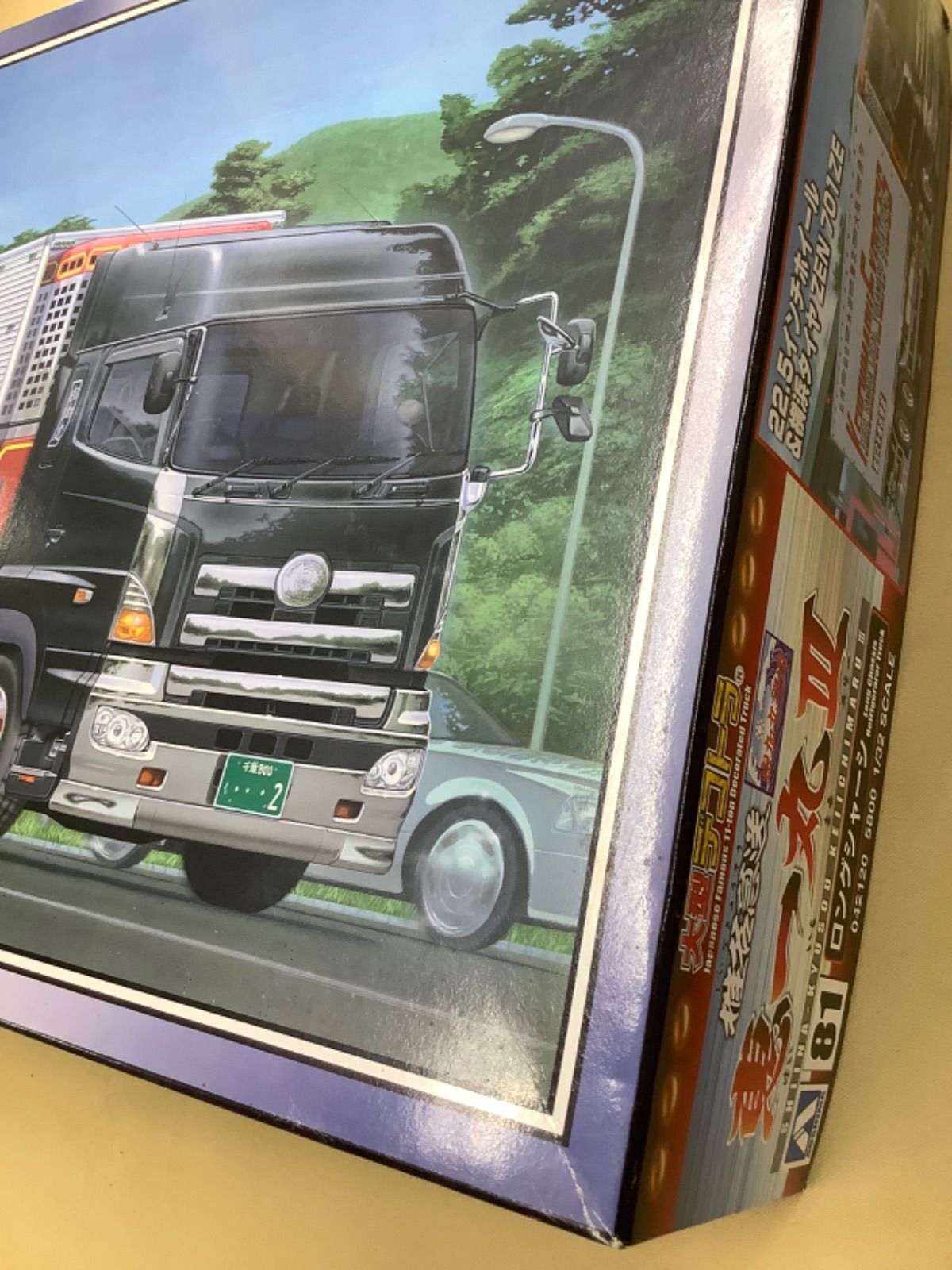 アオシマ 1/32 大型デコトラ 椎名急送 恵一丸Ⅲ アオシマ 1/32 大型デコトラ 椎名急送 恵一丸Ⅲ - メルカリ