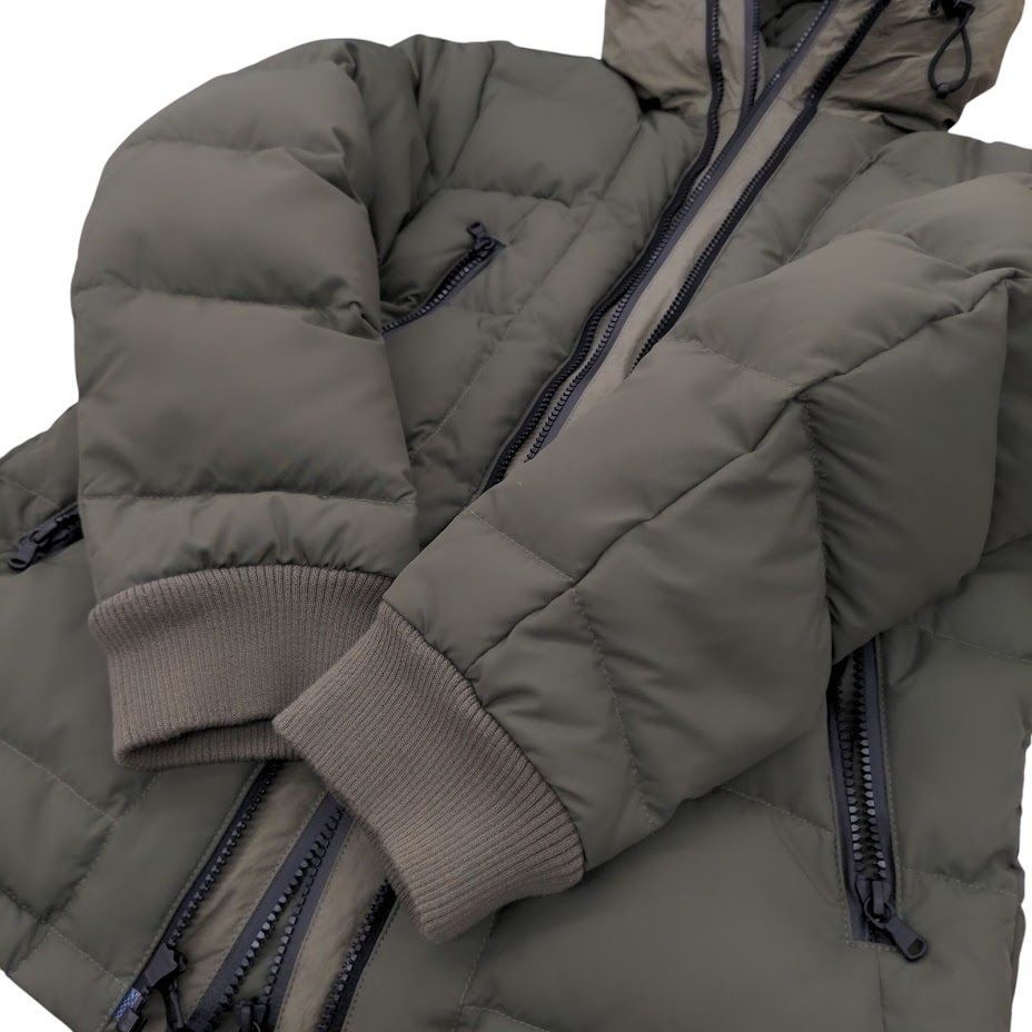 jun hashimoto ジュンハシモト 熟成ダウンジャケット KHAKI 1011820023