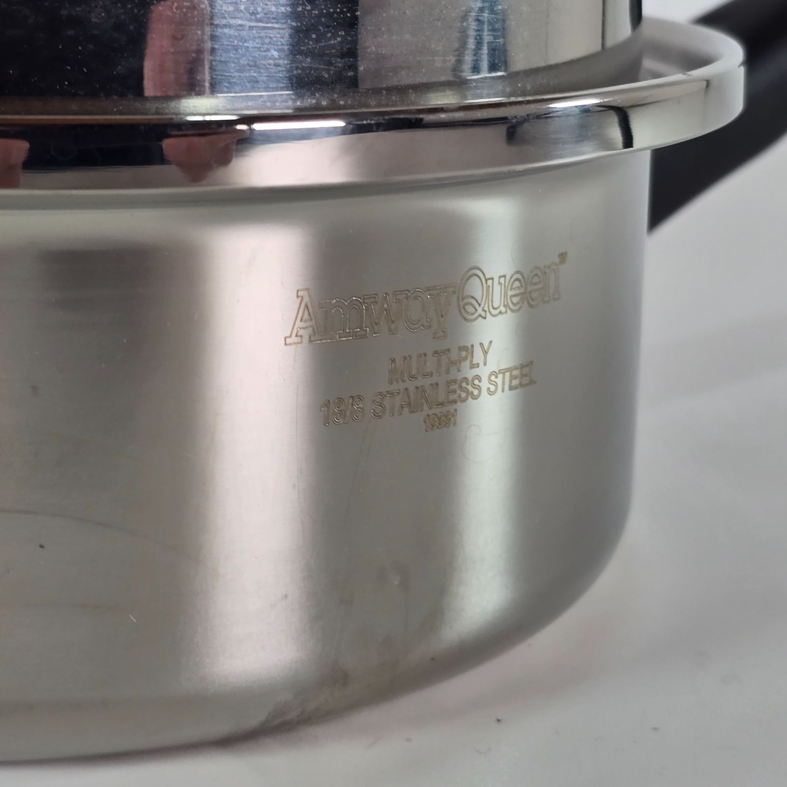 アムウェイ　QJEEN　ステンレス 片手鍋　中型 アムウェイ QJEEN ステンレス 片手鍋 中型 アムウェイ QJEEN