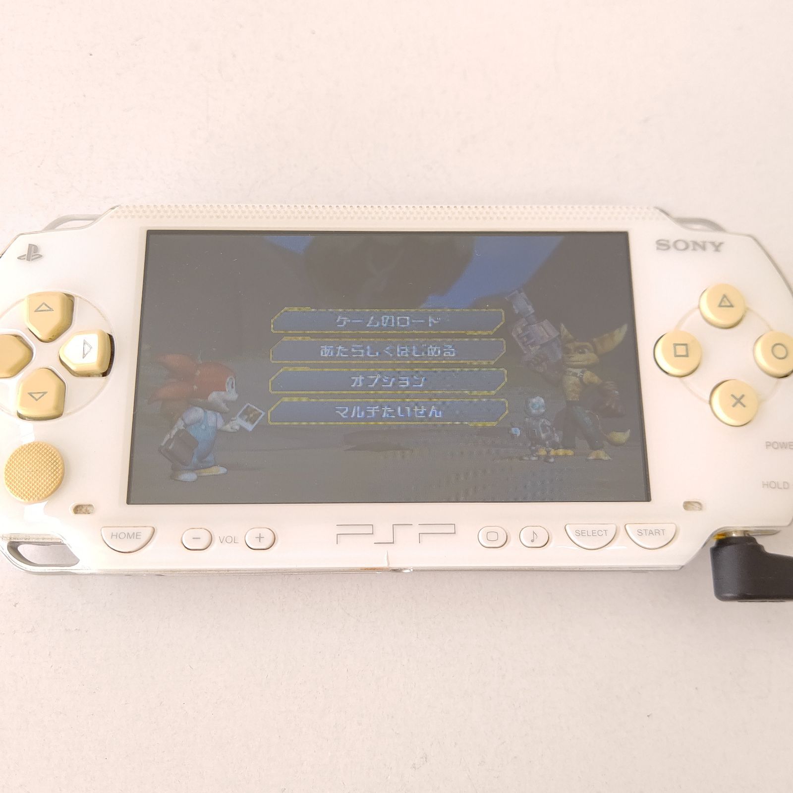 ソニー PSP1000 セラミックホワイト プレイステーションポータブル 