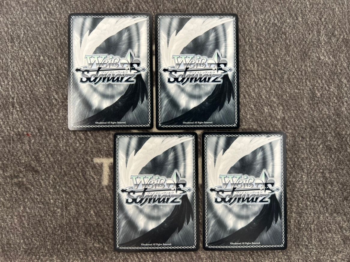 状態B】ヴァイスシュヴァルツ アズールレーン 霞 SR 4枚セット AZL