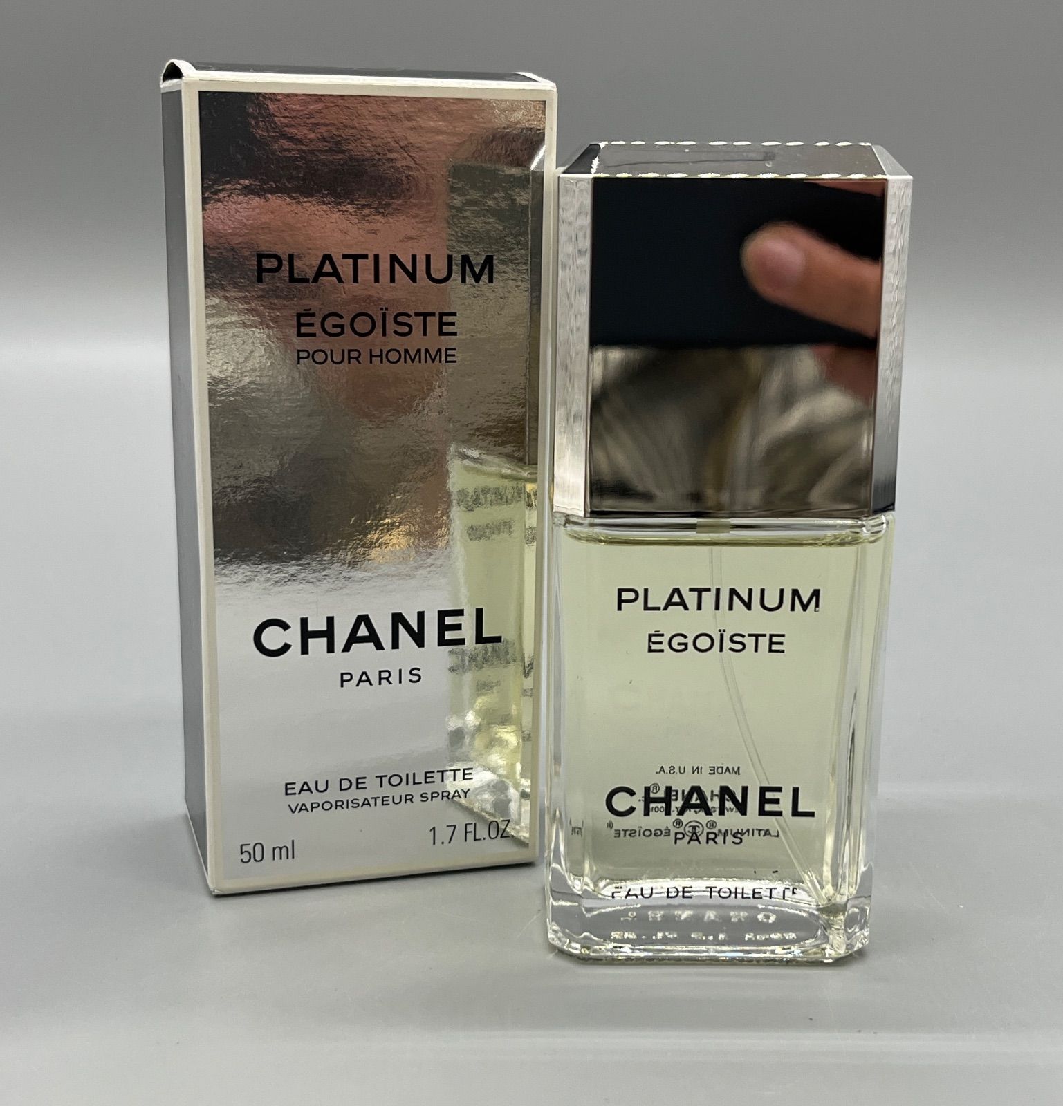 CHANEL プラチナム エゴイスト オードゥ トワレット 50ml - メルカリ