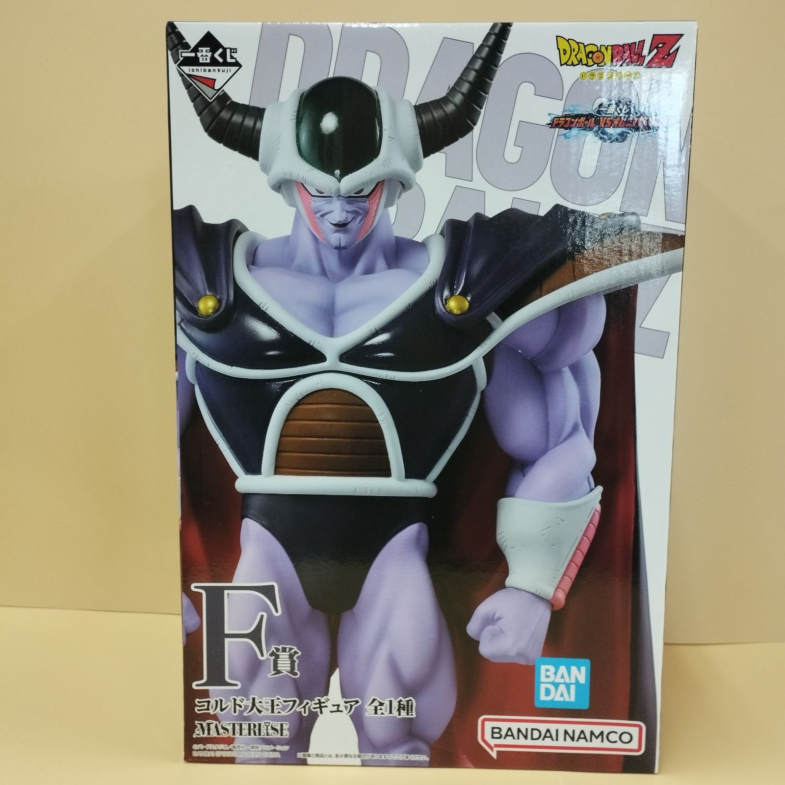D15596】未開封 フィギュア F賞 コルド大王 MASTERLISE 一番くじ