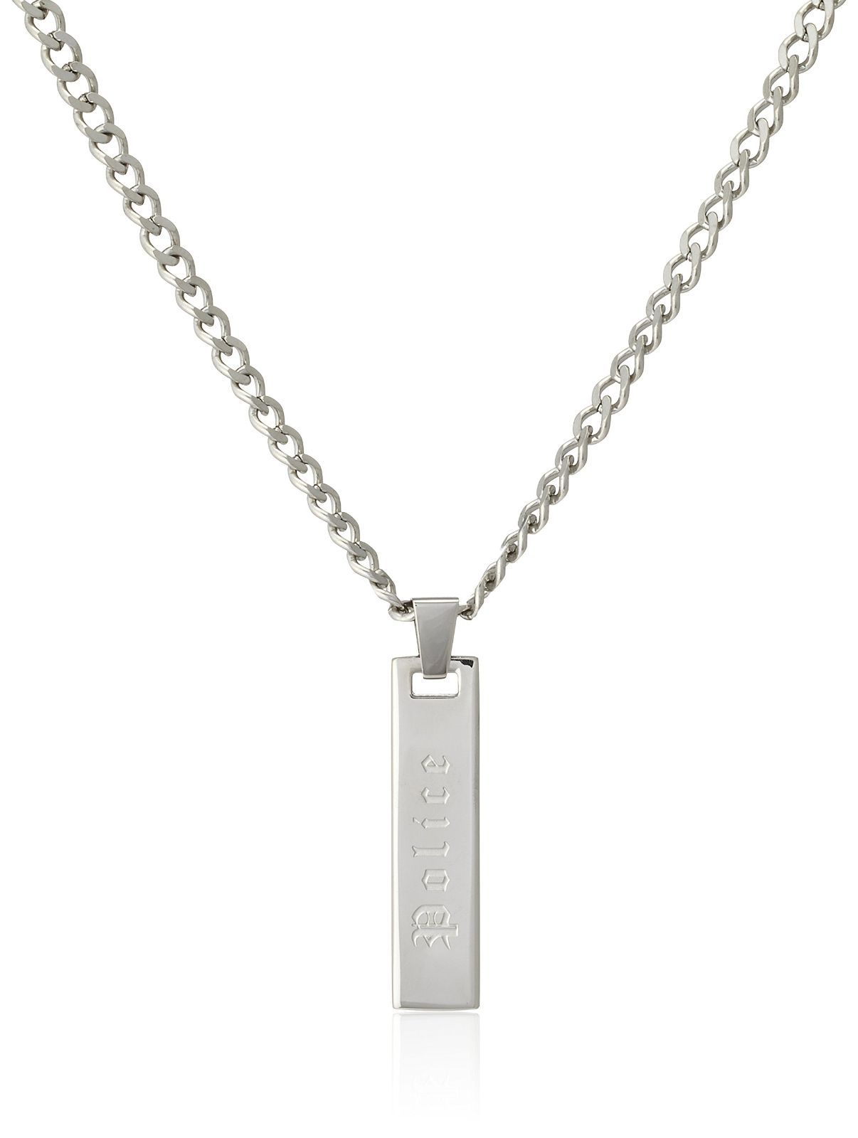 ポリス ステンレス ネックレス メンズ