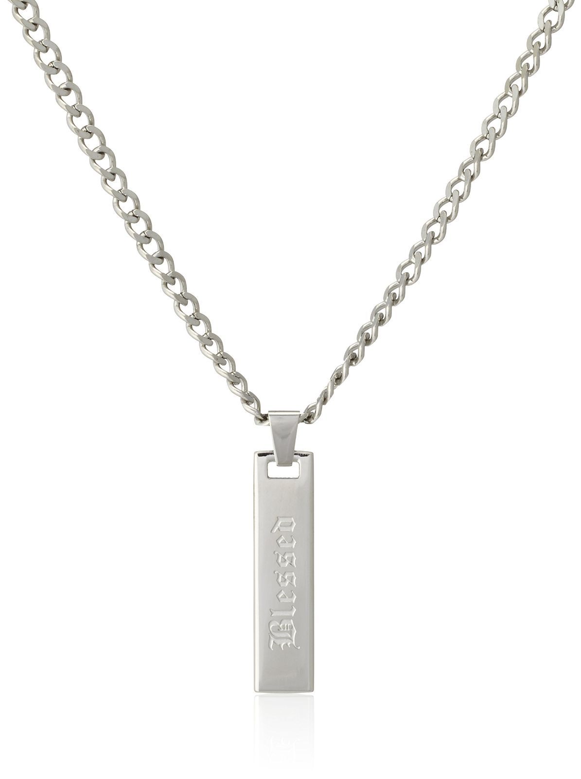 ポリス ステンレス ネックレス メンズ