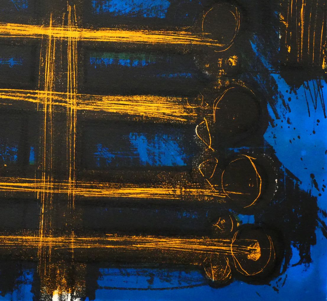 ベルナール ビュッフェ（Bernard BUFFET）「獅子使い（『サーカス