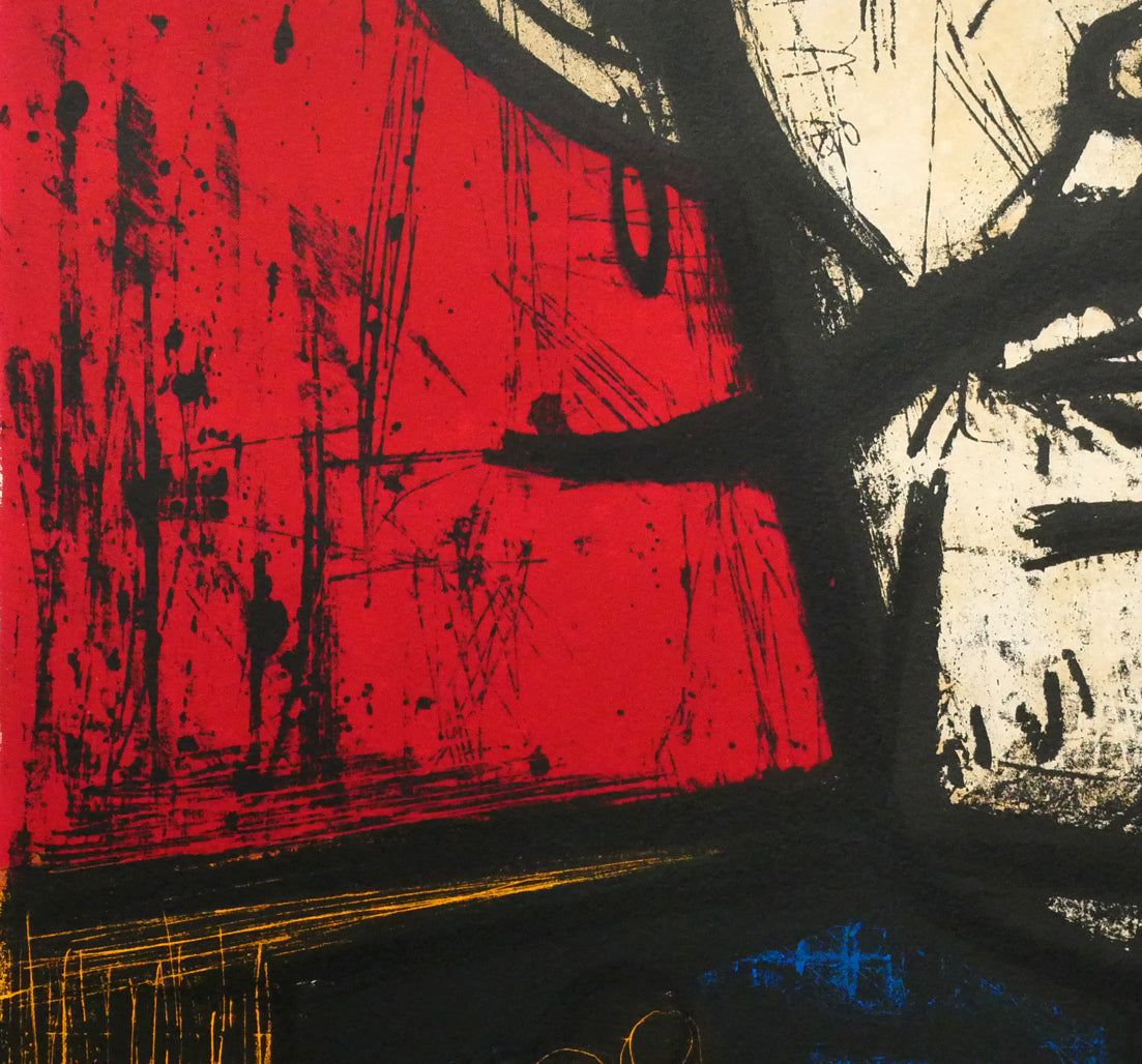 ベルナール ビュッフェ（Bernard BUFFET）「獅子使い（『サーカス