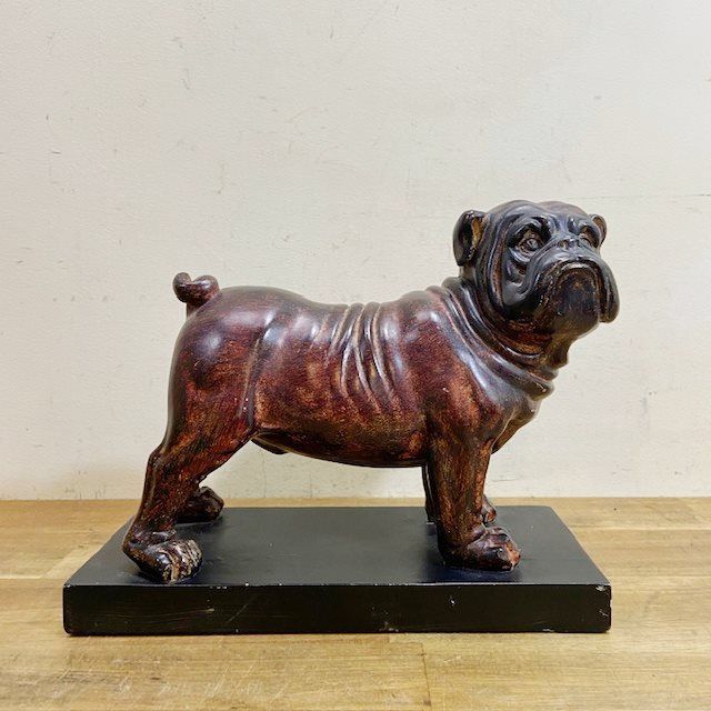 アメリカ ヴィンテージ ブルドッグ 置物 インテリア アメリカン雑貨