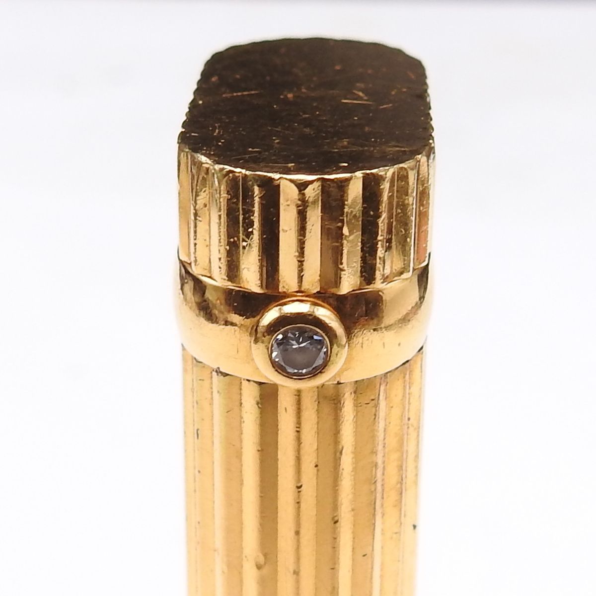 Cartier カルティエ ガスライター 5角 金色 ゴールドカラー Cartier カルティエ ガスライター 5角 金色 ゴールドカラー