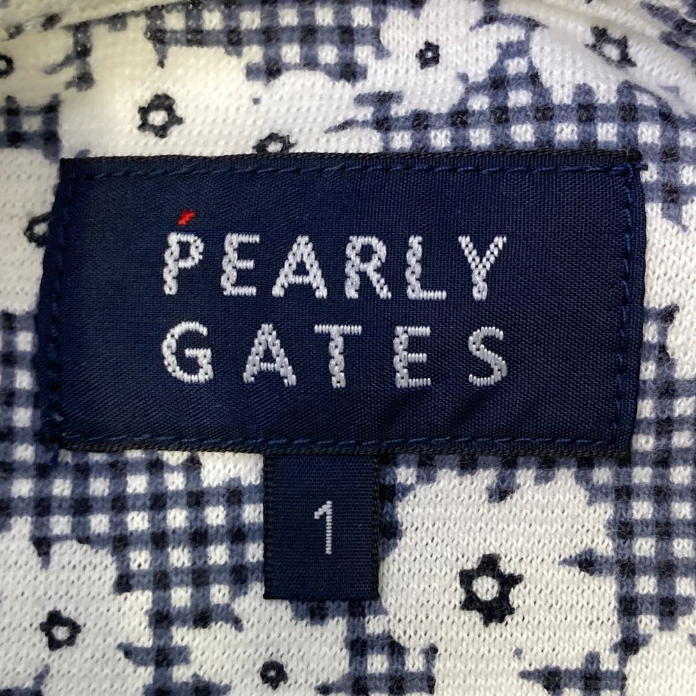 サイズ：1 PEARLY GATES パーリーゲイツ 長袖ポロシャツ ボタンダウン