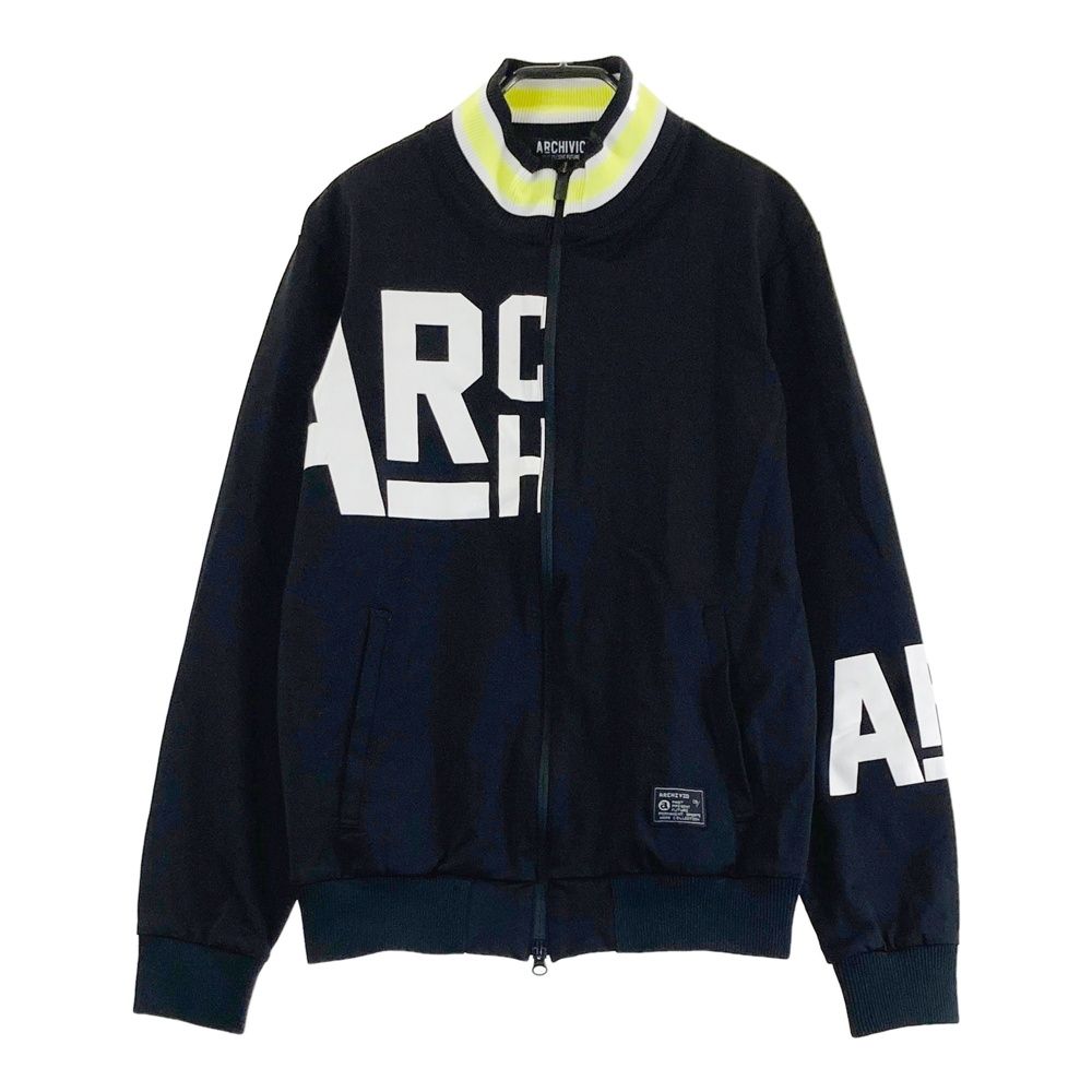 サイズ 46 アルチビオ 長袖ジップジャケット ブラック系 ゴルフウェア メンズ ストスト