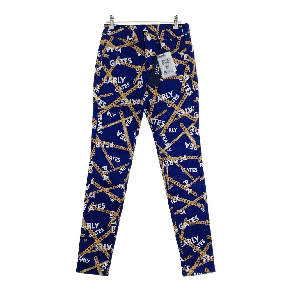 サイズ 0 PEARLY GATES パーリーゲイツ 055 2231010 パンツ ブルー系 ゴルフウェア レディース ストスト