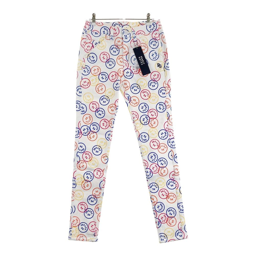 サイズ 0 PEARLY GATES パーリーゲイツ 055 2131012 パンツ ホワイト系 ゴルフウェア レディース ストスト