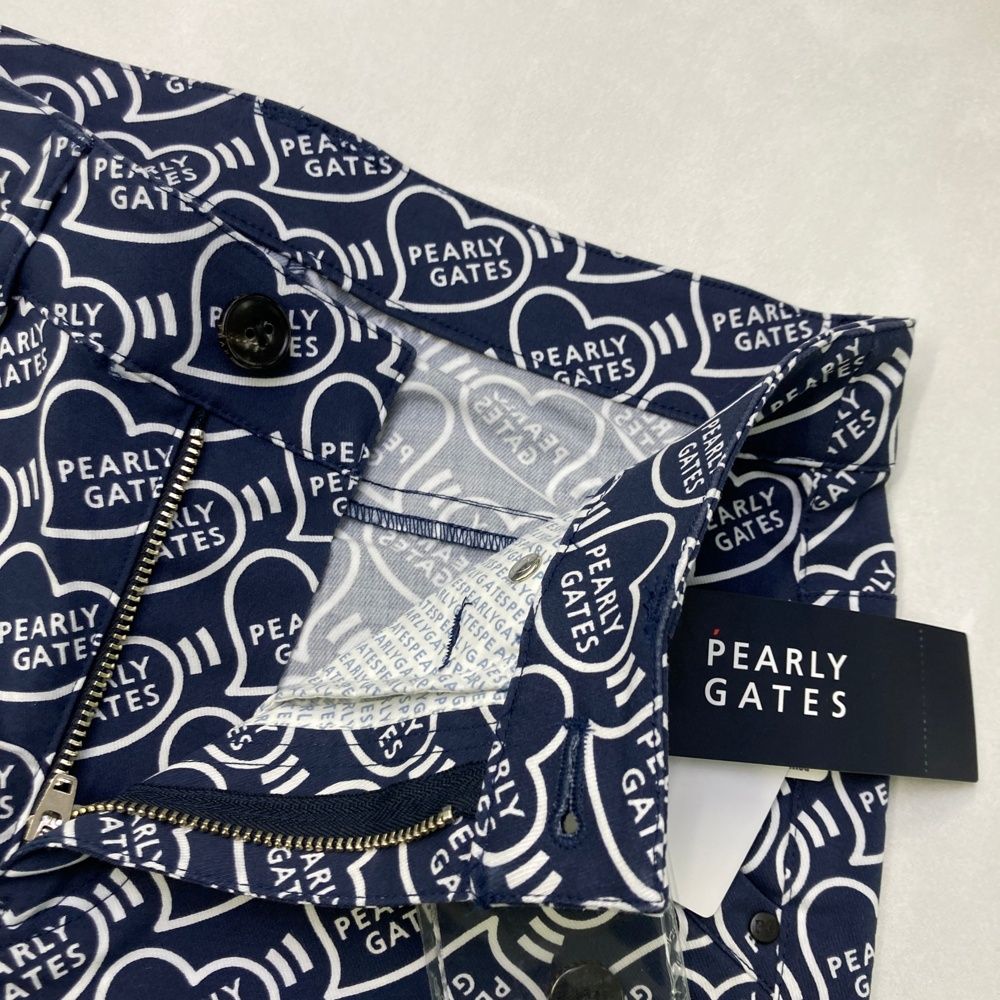 サイズ：0 PEARLY GATES パーリーゲイツ 055-2131404 パンツ  ネイビー系 [240101572703] ゴルフウェア レディース ストスト サイズ：0 PEARLY GATES パーリーゲイツ 055-2131404 パンツ ネイビー