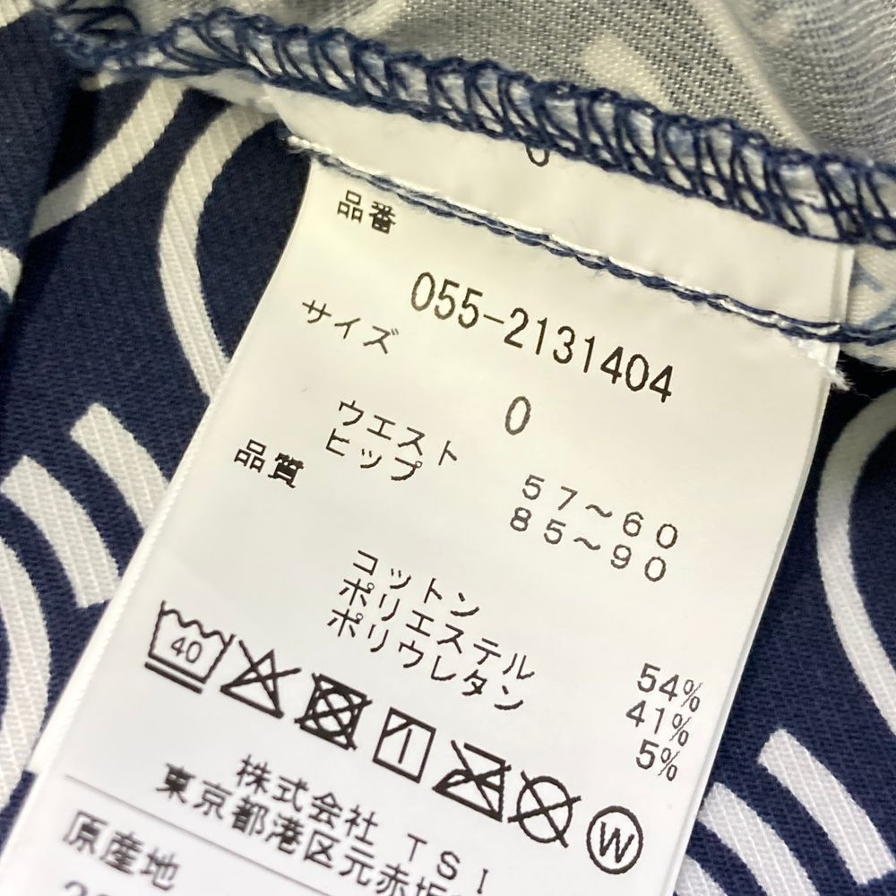 サイズ：0 PEARLY GATES パーリーゲイツ 055-2131404 パンツ ネイビー