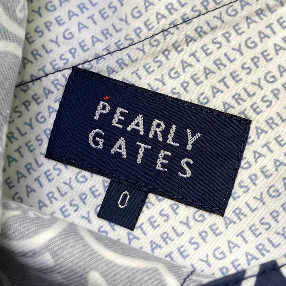 サイズ：0 PEARLY GATES パーリーゲイツ 055-2131404 パンツ ネイビー