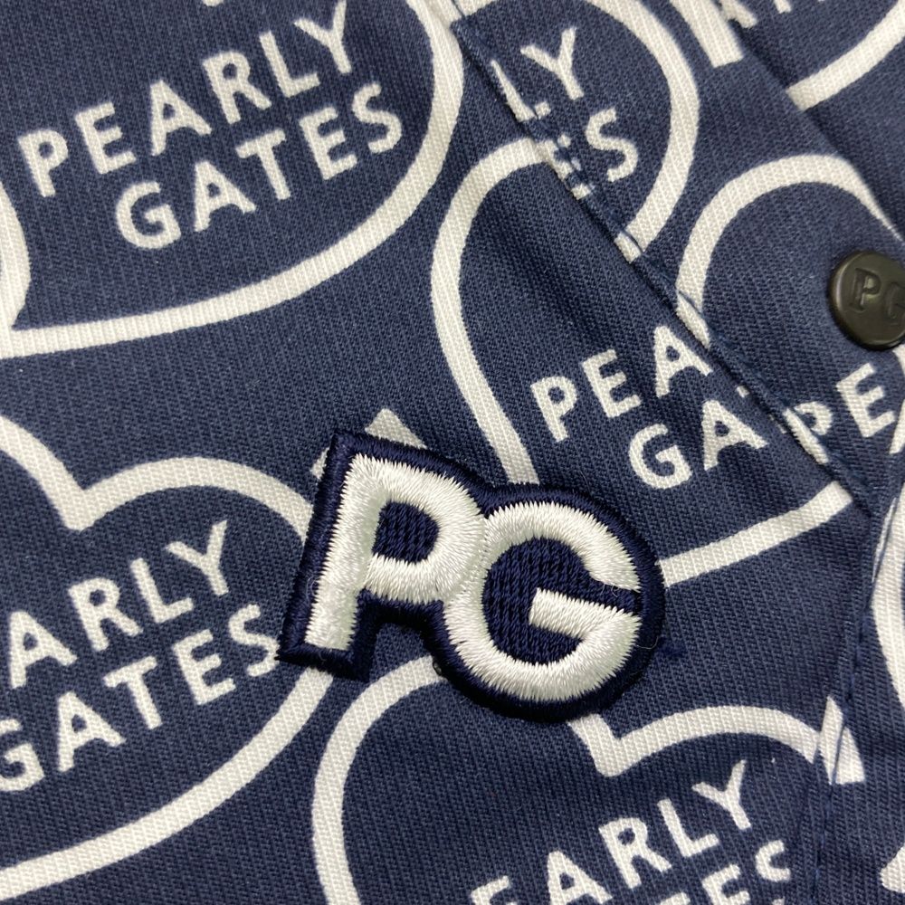サイズ：0 PEARLY GATES パーリーゲイツ 055-2131404 パンツ ネイビー