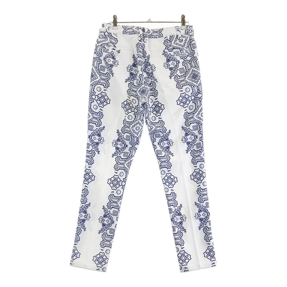サイズ 00 PEARLY GATES パーリーゲイツ 055-0131308 パンツ バンダナ ホワイト系 ゴルフウェア レディース ストスト