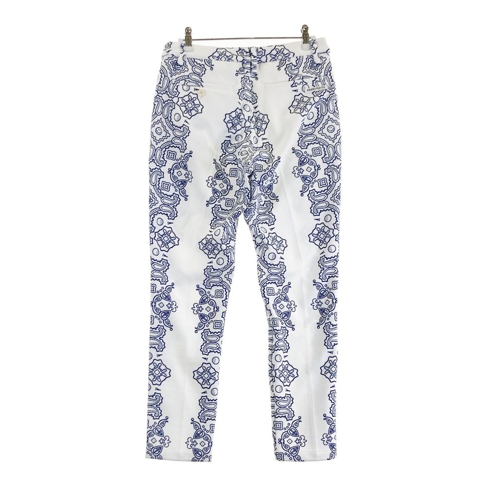 サイズ 0 PEARLY GATES パーリーゲイツ 055-0131308 パンツ バンダナ ホワイト系 ゴルフウェア レディース ストスト