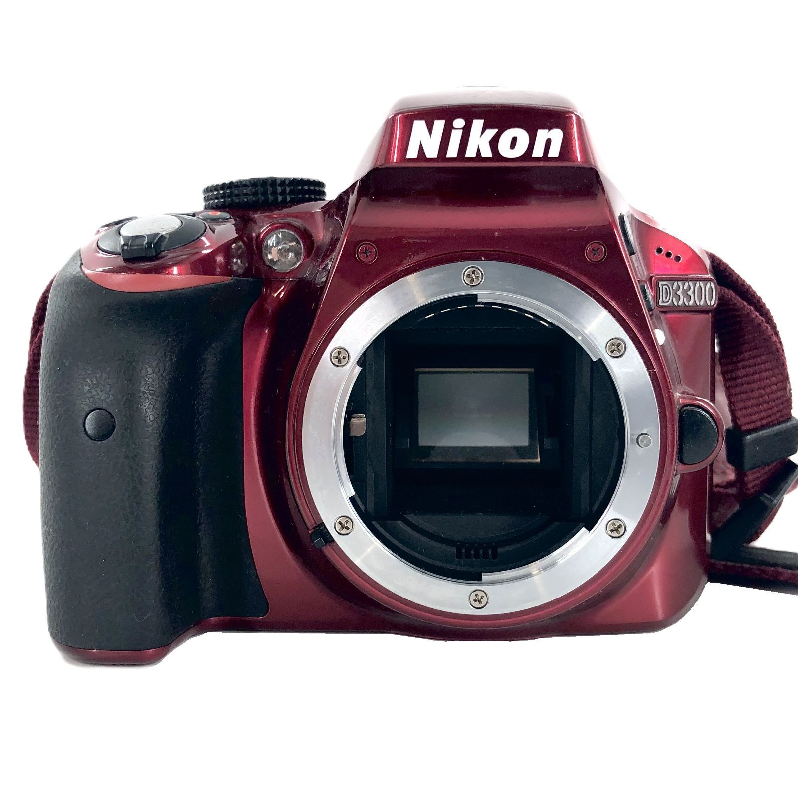 NIKON ニコン D3300 レンズ 18-55mm 1:3.5-5.6 レッド デジタル一眼