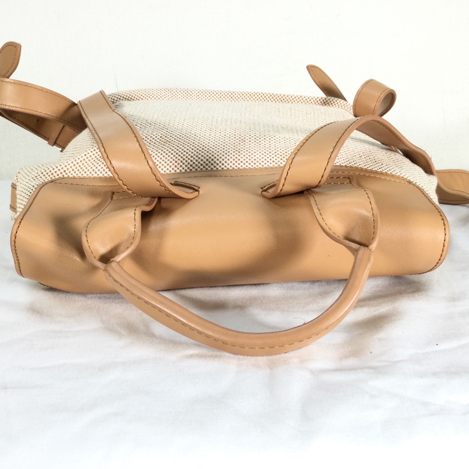 1411 TORY BURCH トリーバーチ レザー リュック キャンバス レザー