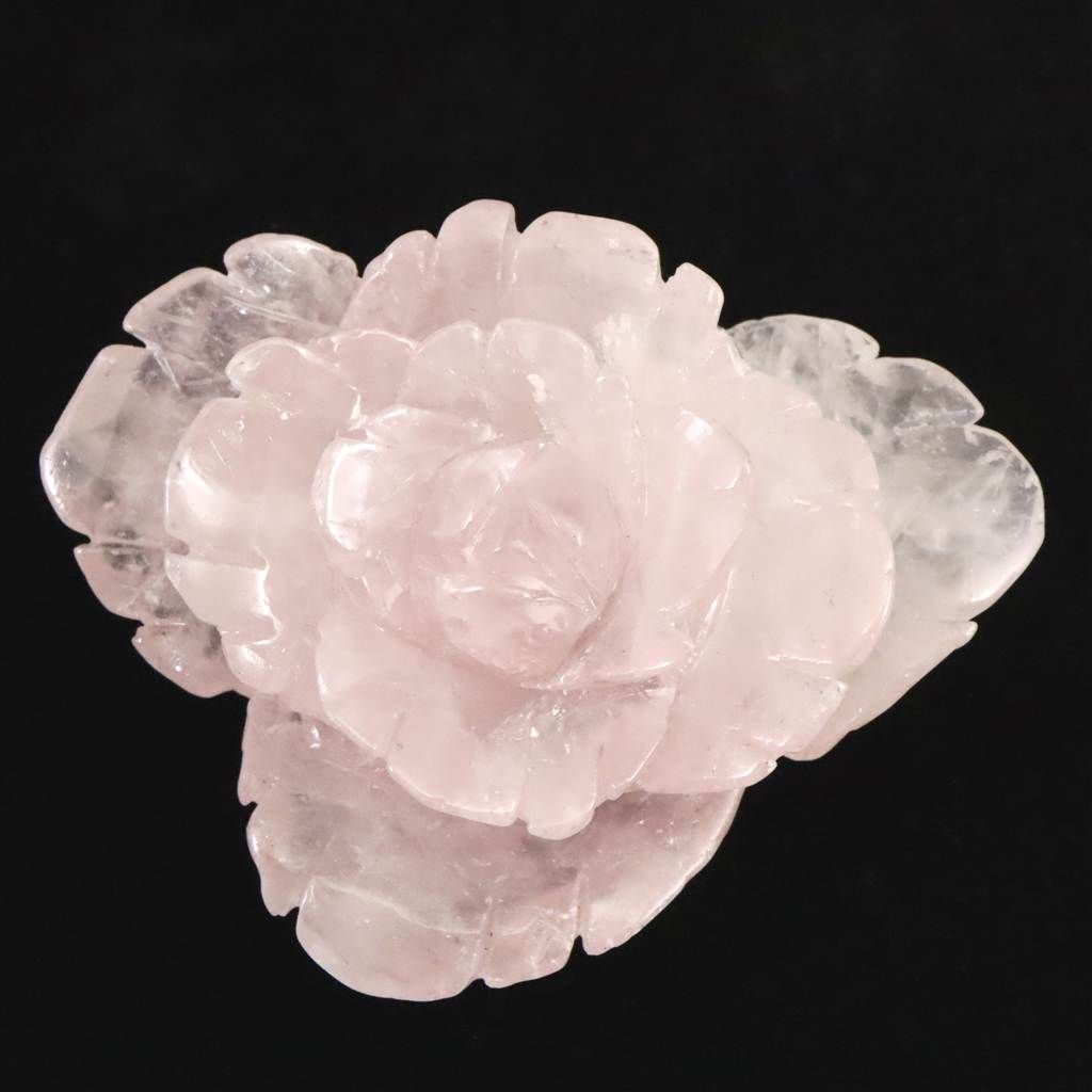 ✧ローズクォーツ ビッグローズ 薔薇 【E】✧ 【公式通販】