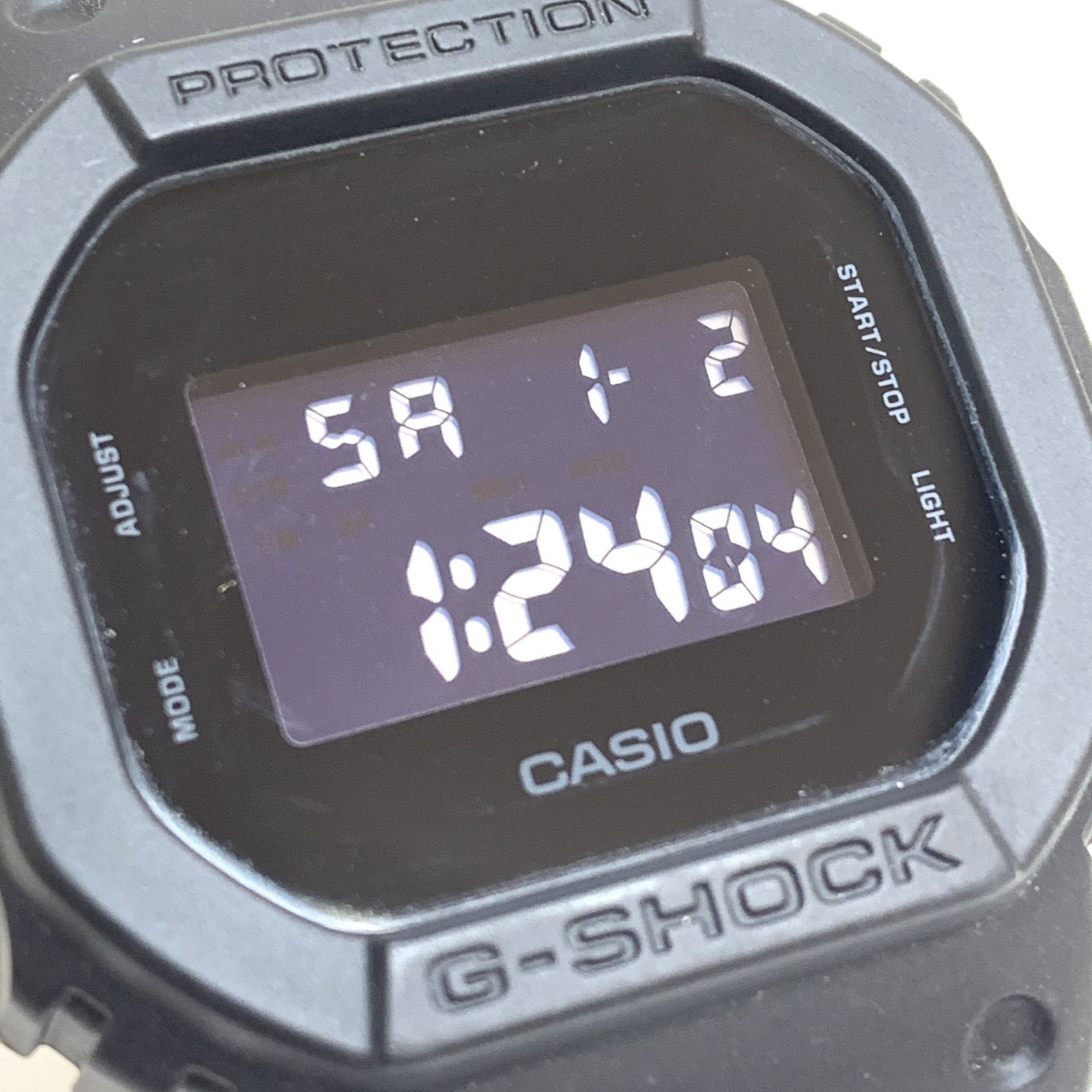 中古品】CASIO G-SHOCK DW-5600BB カシオ ジーショック デジタル