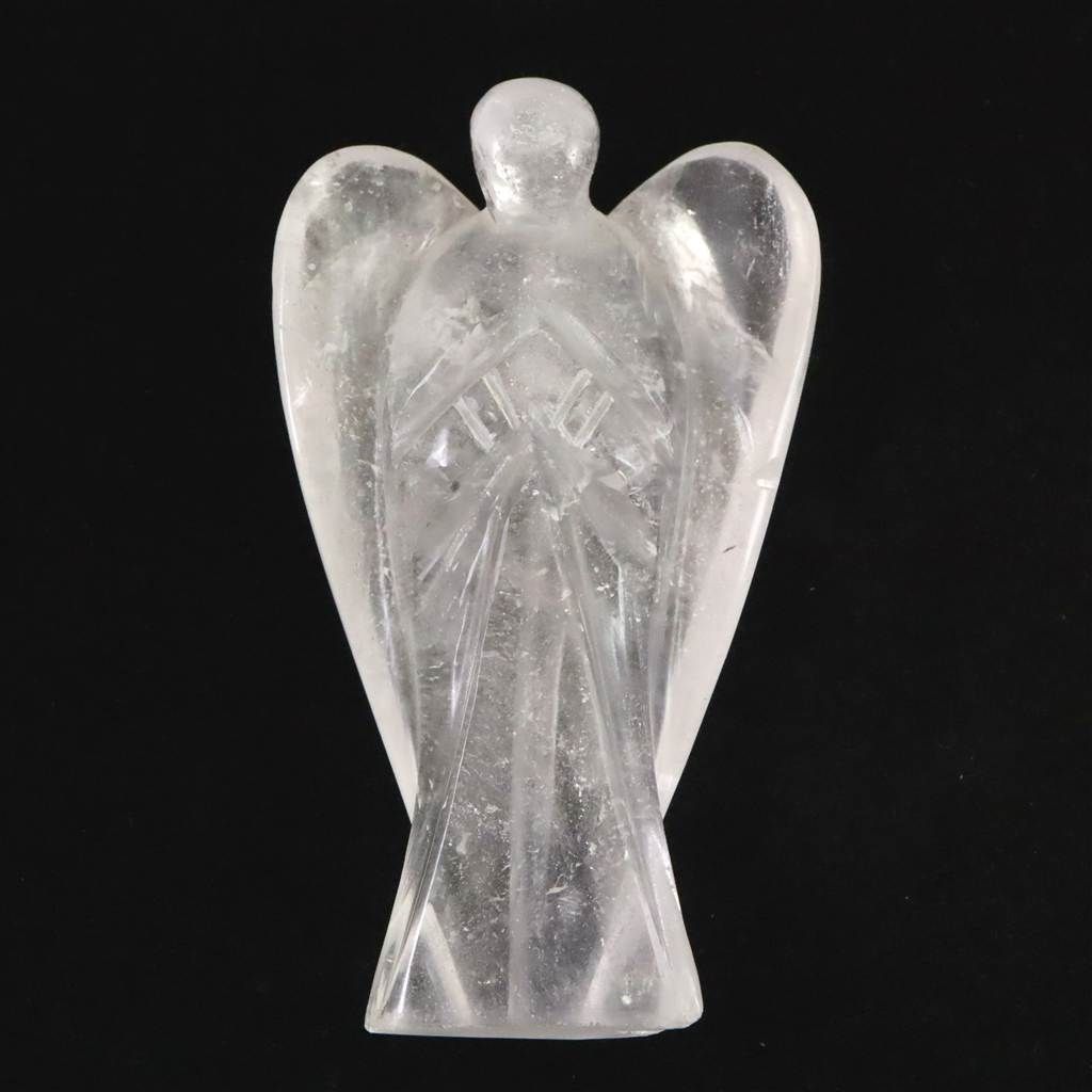 ヒマラヤ水晶 マニカラン産 82mm エンジェル 天使 置物 93.8g 【榎本