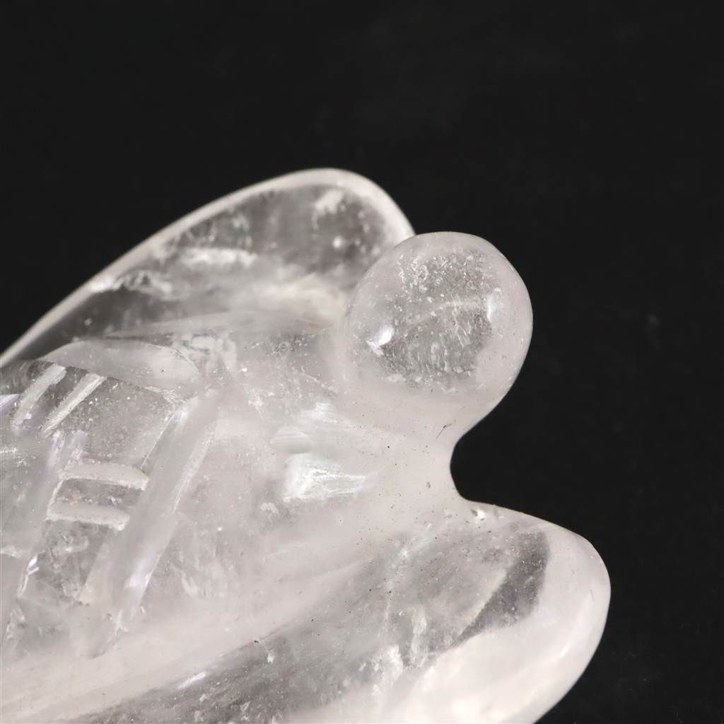 ヒマラヤ水晶 マニカラン産 82mm エンジェル 天使 置物 93.8g 【榎本