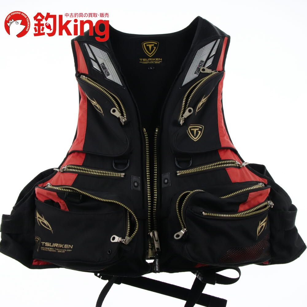 釣研 フローティングベスト TV222 Lサイズ /Z245M ウェア ジャケット