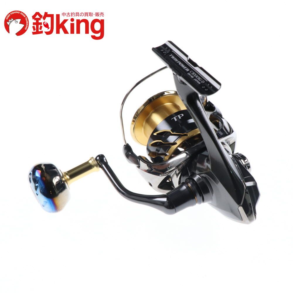 【機関良好】シマノ リール 20ツインパワーC5000XG【プチカスタム品】 シマノ 20 ツインパワー C5000XG /Z255M 極上品 ヒラスズキ 平鱸