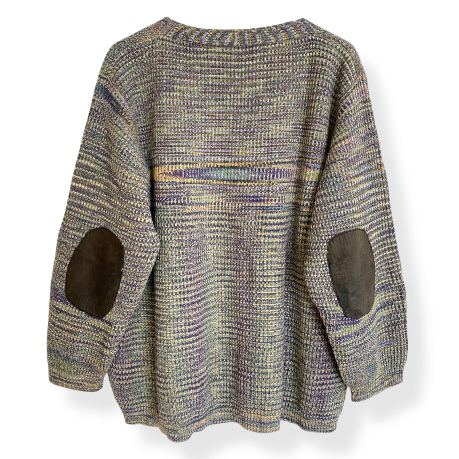 メンズ MISSONI ミッソーニ マルチカラー ニットセーター Vネック 長袖 