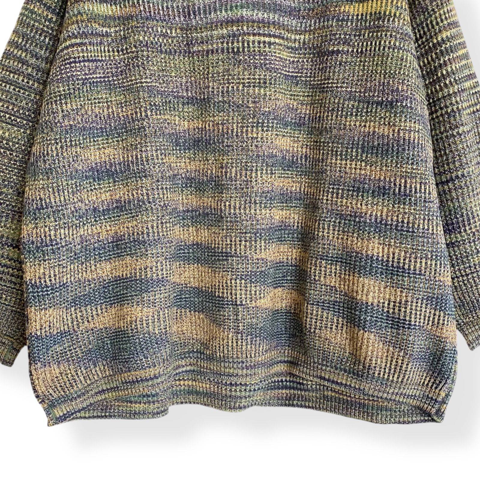 MISSONI ミッソーニ マルチカラー ニットセーター Vネック 長袖