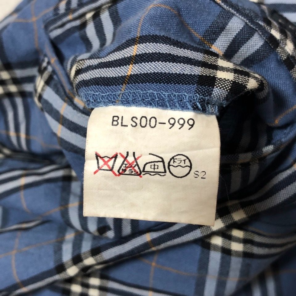 美品 BURBERRY CLASSICS バーバリー ノバチェック ブルー 希少カラー