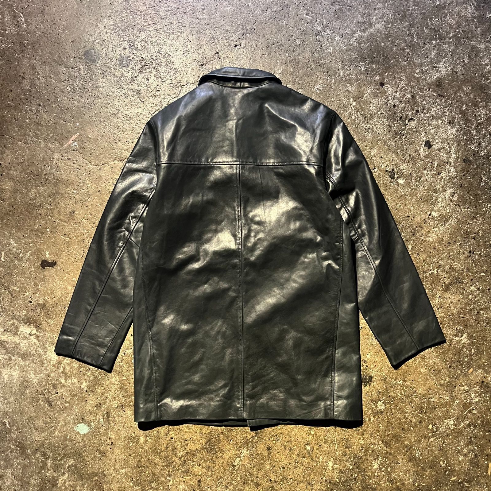 BANANA REPUBLIC レザーカーコート バナナリパブリック ハーフコート